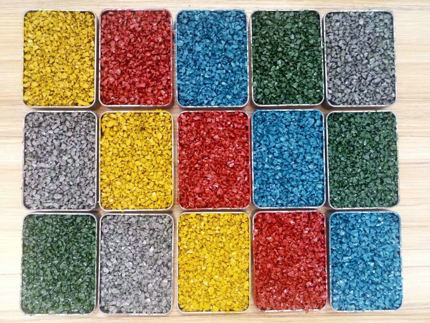 Color Pavement Sealcoat — Water-Based Micro-Asphalt System - Pavement Sealcoat by Shining Road Technology